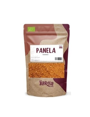 Panela Azucar De Caña Integral  500Gr Eco Sg Vegan Karma