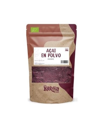 Açai En Polvo 100 Gramos Eco Sg Vegan Karma