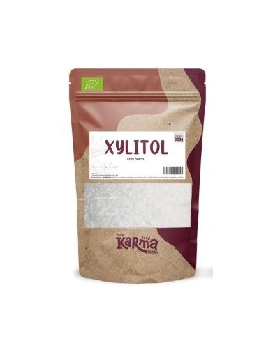 Xilitol Azucar De Abedul 300 Gramos Eco Sg Vegan Karma