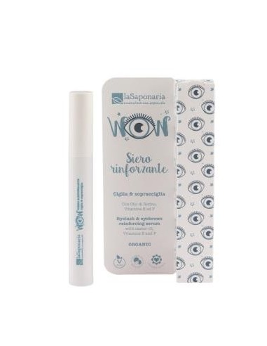 Serum Wow Fortalecedor Pestañas Y Cejas 10 Mililitros La Saponaria