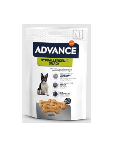 Advance Canine Hypoallergenic Snack Caja 7X150 Gramos Advance Vet