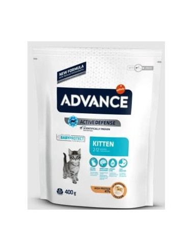 Advance Feline Kitten Pollo Arroz 400 Gramos Advance Vet