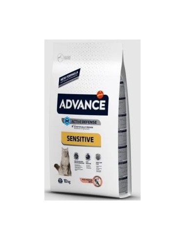 Advance Feline Adult Salmon Arroz Sensitiv 10 Kilos Advance Vet