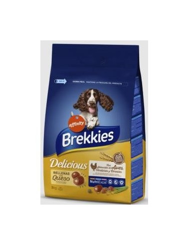 Brekkies Excel Delicious Aves Verduras 3 Kilos Brekkies Vet