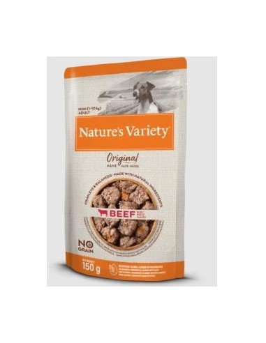 Nature´S V. Canine Adult Pate Mini Buey 8X150 Gramos Nature S Variety Vet