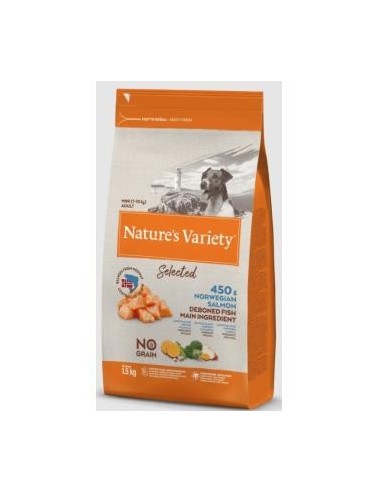 Nature´S Variety Canine Adult Mini Salmon 1,5 Kilos Nature S Variety Vet