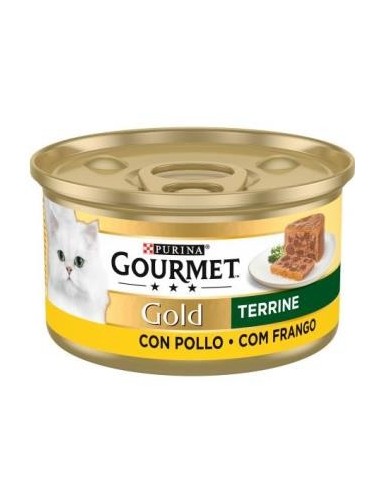 Gourmet Gold Terrine Pollo Caja 24X85 Gramos Purina Vet