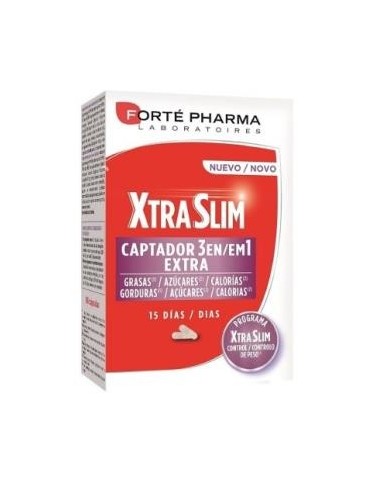 Xtraslim Captador 3En1 60 Cápsulas  Forte Pharma