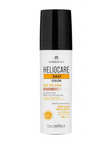 Heliocare 360º Spf50 Bronze Intense Gel Seco 50M Heliocare