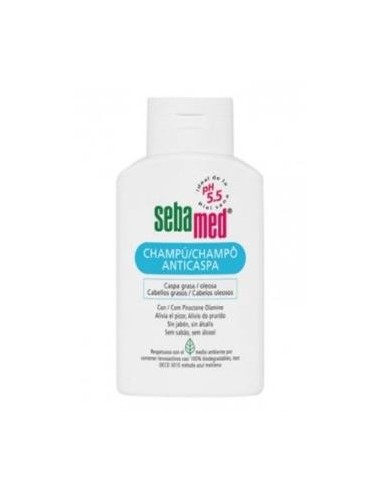 Champu Dermatol Anticaspa Cabello Graso 400 Mililitros Sebamed