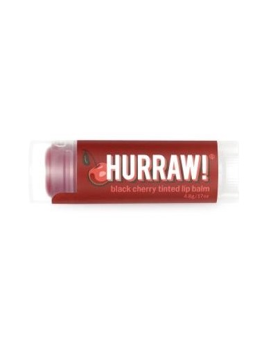 Hurraw Balsamo Labial Tintado Cereza Negra Hurraw