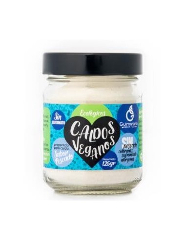 Caldo Vegano Sabor Pescado 125Gr. Eco Sg Vegan de Guimarana