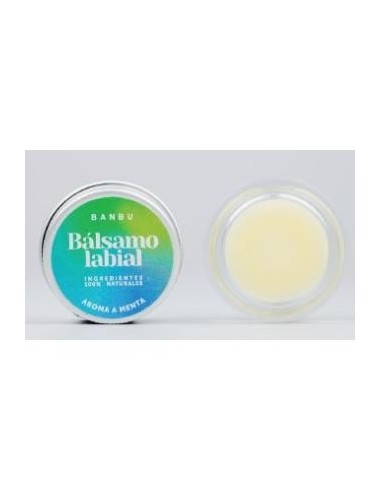 Balsamo Labial Hidratante Menta 5 Mililitros Eco Vegan Banbu