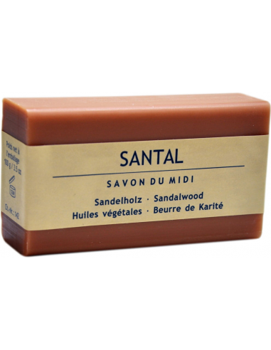 Jabon En Pastilla De Sandalo 100Gr. Bio de Savon Du Midi