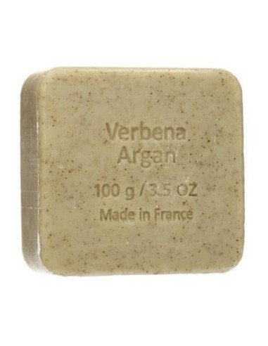 Jabon Exfoliante Argan-Verbena Pastilla 100 Gramos Bio Savon Du Midi