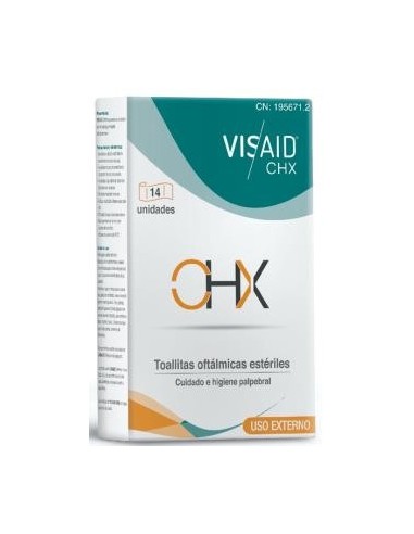 Visaid Chx Toallitas Esteriles 14 Unidades Visaid