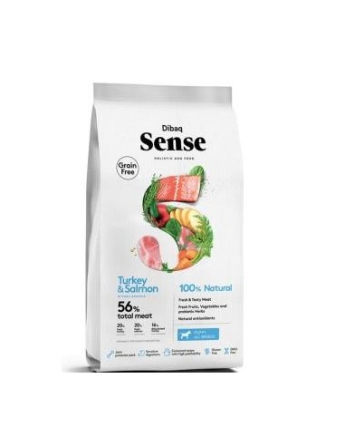 Dibaq Sense Salmon Y Pavo Perro Puppy 12 Kilos Sg Dibaq Vet