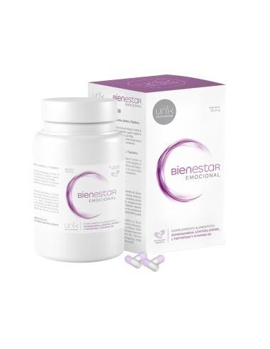 Unik Bienestar Emocional 60Cap.Veg. de Unik