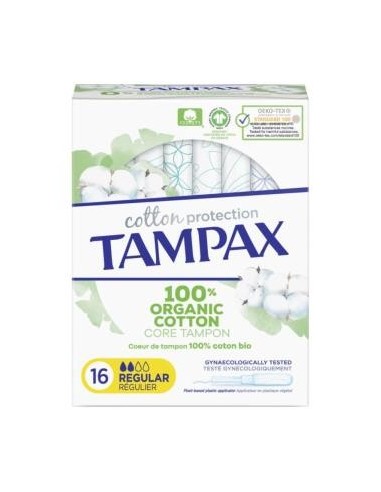 Tampax Natural Regular 16 Unidades Tampax