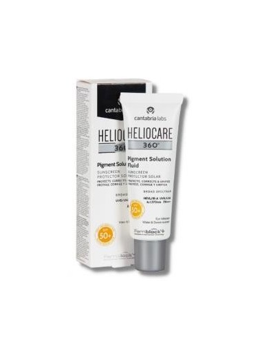 Heliocare 360º Spf50+ Pigment Solucion Fluid 50 Mililitros Heliocare