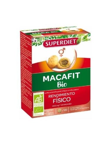 Macafit Bio - 120 Comp 400 Mg de Superdiet