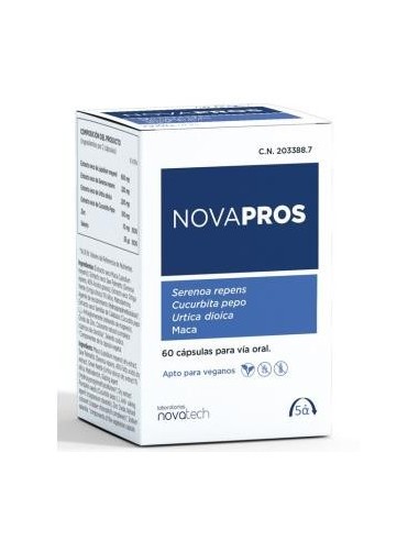 Novapros 60 Cápsulas  Novatech