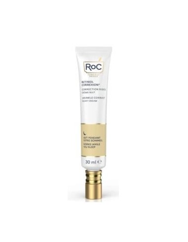 Roc Wrinkle Correct Crema De Noche 30 Mililitros Roc