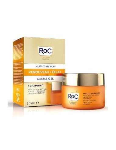 Roc Revive + Glow Crema En Gel 50 Mililitros Roc