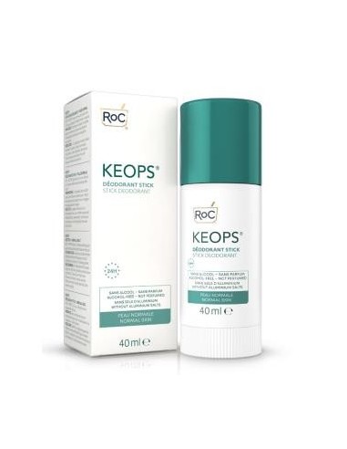 Pack Roc Keops Deo  Stick Piel Normal 2X40 Mililitros Roc