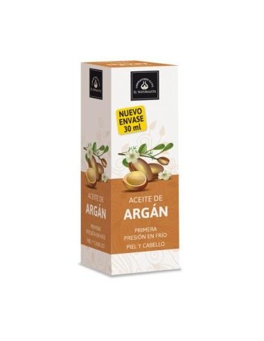 Aceite De Argan 30 Mililitros El Naturalista