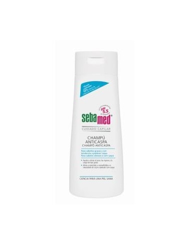 Champu Dermatol Anticaspa Cabello Graso 200 Mililitros Sebamed