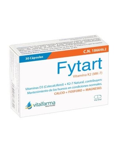 Fytart 30 Cápsulas  Vitalfarma