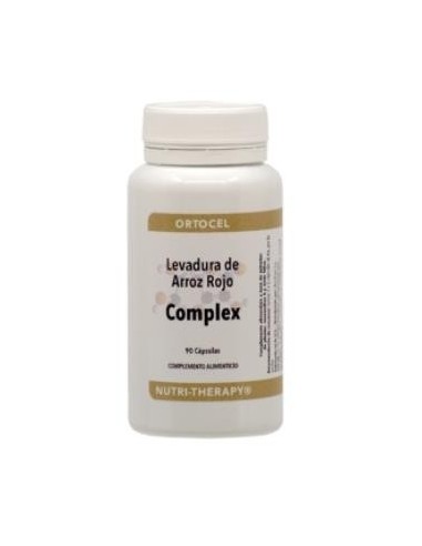 Levadura De Arroz Rojo Complex 90 Cápsulas  Ortocel Nutri-Therapy