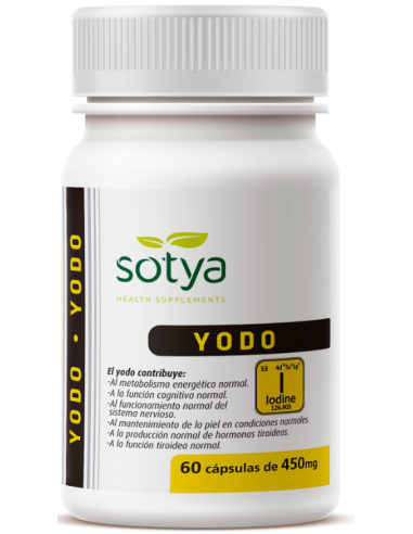 Yodo 450Mg 60 Caps Sotya