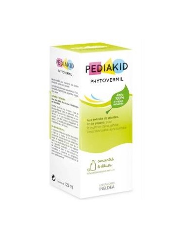 Pediakid Phytovermil Parasitos Intestinales 125 Mililitros Ineldea