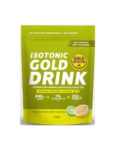 Gold Drink Limon 500 gramos de Gold Nutrition