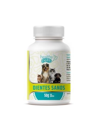 Dientes Sanos Perros Y Gatos 50 Gramos Healthy Pets Vet