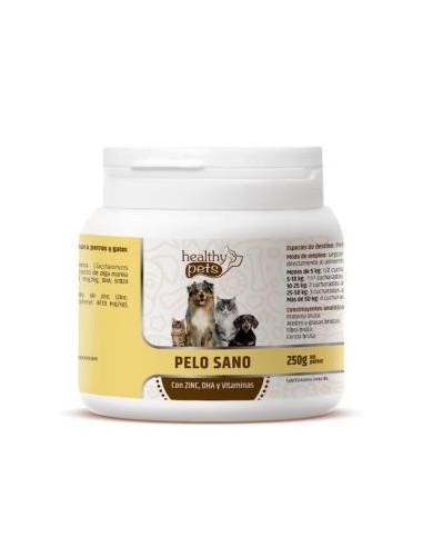 Pelo Sano Perros Y Gatos 250 Gramos Healthy Pets Vet