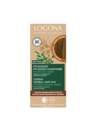 Colorante Vegetal Avellana-Ambar 060 100 Gramos Logona