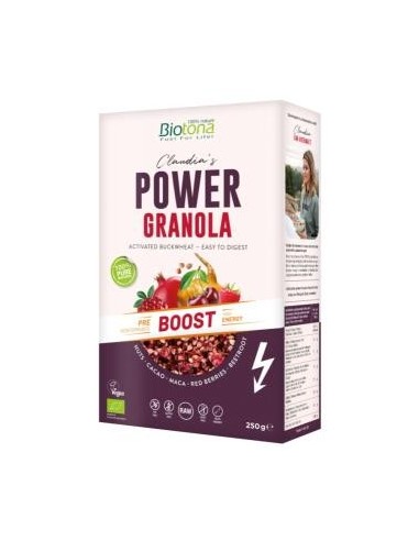 Power Granola Boost Muesli 250Gr. Bio Vegan de Biotona