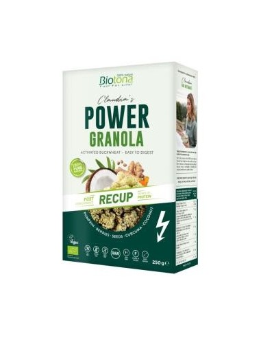 Power Granola Recup Muesli 250Gr. Bio Vegan de Biotona