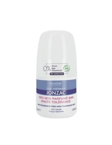 Desodorante Alta Tolerancia Sin Perfume Roll-On 50 Jonzac Eco-Bio