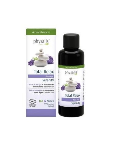 Relax Serenidad Aceite Masaje 100Ml. Bio de Physalis