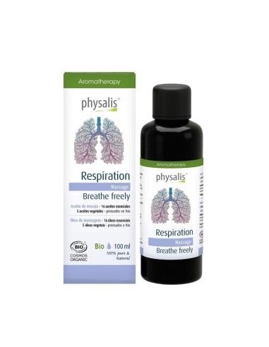 Respiration Respira Libre Aceite Masaje 100Ml. Bio de Physalis