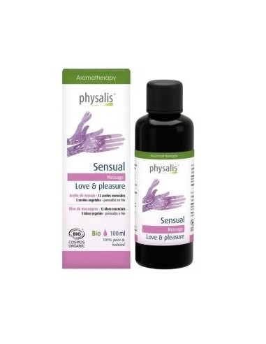 Sensual Amor Y Placer Aceite Masaje 100Ml. Bio de Physalis