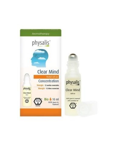 Clear Mind Concentracion Roll-On 10Ml. Bio de Physalis