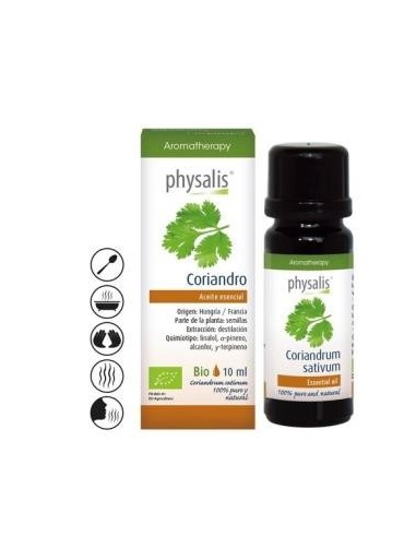 Coriandro Aceite Esencial 10Ml. Bio de Physalis