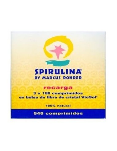 Spirulina Recarga 540 Comprimidos Marcus Rohrer Marcus Rohrer