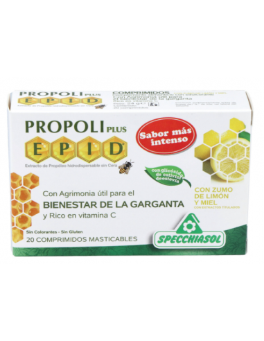 Epid Miel Limon 20 Comprimidos Specchiasol