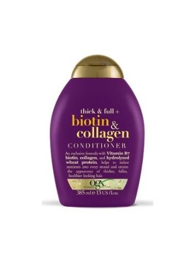 Acondicionador De Biotina Y Colageno 385Ml. de Ogx